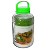 Glazen pot 8 L, met tang - 3 ['glazen potten', ' glazen pot', ' pot voor augurken', ' potten voor augurken', ' pot voor likeuren', ' containers voor likeuren', ' potten met deksel', ' grote potten met deksel', ' pot voor likeuren', ' pot voor alcohol', ' pot voor fermentatie', ' potten 8 L', ' pot met handvat', ' decoratieve pot', ' decoratieve pot', ' pot met afdichting']