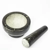 Granieten keuken vijzel - 10cm - 2 ['granit vijzel', ' vijzel met stamper', ' stenen vijzel', ' vijzel van steen', ' keuken vijzel', ' vijzel voor kruiden']