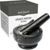 Granieten keuken vijzel - 10cm - 8 ['granit vijzel', ' vijzel met stamper', ' stenen vijzel', ' vijzel van steen', ' keuken vijzel', ' vijzel voor kruiden']