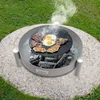 Grillpan, gietijzer, ø 44 cm - 13 ['gietijzeren pan', ' grillpan', ' grote gietijzeren pan', ' hangende pan', ' pan op poten', ' grillen', ' gietijzer voor grillen', ' pan voor driepoot', ' grillen in gietijzeren schalen', ' aantrekkelijk grillen', ' universele gietijzeren pan', ' grillset', ' wat als cadeau', ' anders grillen', ' feestje bij de grill']