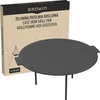Grillpan, gietijzer, ø 44 cm - 10 ['gietijzeren pan', ' grillpan', ' grote gietijzeren pan', ' hangende pan', ' pan op poten', ' grillen', ' gietijzer voor grillen', ' pan voor driepoot', ' grillen in gietijzeren schalen', ' aantrekkelijk grillen', ' universele gietijzeren pan', ' grillset', ' wat als cadeau', ' anders grillen', ' feestje bij de grill']