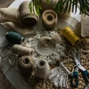 Groen katoenen koord 2 mm/55 m/100 g - 15 ['katoenen koord', ' katoenen touw', ' koord voor delicate planten', ' natuurlijk koord', ' ecokoord', ' koord voor macramé', ' koord om te binden', ' koord voor handwerk', ' koord om aan te trekken', ' groen koord', ' groen touw']