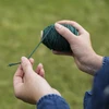 Groen katoenen koord 2 mm/55 m/100 g - 6 ['katoenen koord', ' katoenen touw', ' koord voor delicate planten', ' natuurlijk koord', ' ecokoord', ' koord voor macramé', ' koord om te binden', ' koord voor handwerk', ' koord om aan te trekken', ' groen koord', ' groen touw']