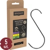 Haki do wędzenia - S, ostrzone 3mm x 150mm 5 szt. - 9 hak do wędzenia, hak do wędzenia mięsa, hak do wędzenia wędlin, hak do wędlin, haki wędzarnicze, haki nierdzewne, haki wędzarnicze S, zestaw haków, haki do wędzarni, haki do obsuszania wędlin, haki do serów, haki klasyczne, haki ze stożkowym czubkiem