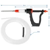 Halfautomatische vleeswareninjector met naaldenset en slang - 8 ['huisgemaakte vleeswaren', ' thuisvleeswaren', ' zelfgemaakte vlees- en vleeswarenproductie', ' ham', ' schouderham', ' worsten', ' eigen vleeswaren', ' vlees', ' zelfgemaakte culinaire producten', ' diner', ' vlees pekelen', ' injecteren', ' injectoren', ' vleesspuit', ' roestvrijstalen naalden', ' injectienaald', ' pekelen', ' roken', ' vleeswarenaccessoires', ' vleesspuit', ' roestvrijstalen naalden', ' injectienaald', ' voor vlees', ' voor pekelen']