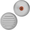 Hamburgerpers - aluminium, diameter 12 cm - 4 ['burgerpers', ' hamburgerpers', ' pers voor hamburgers', ' burgers', ' hamburgers']