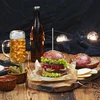 Hamburgerpers - aluminium, diameter 12 cm - 9 ['burgerpers', ' hamburgerpers', ' pers voor hamburgers', ' burgers', ' hamburgers']