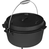 Hangende gietijzeren ketel met pan - 2 ['gietijzeren ketel', ' ketel voor kampvuur', ' ketel met pan', ' zigeunerketel', ' Hongaarse ketel', ' goulash uit de ketel', ' ketel voor vuurplaats', ' jachtpot', ' jachtketel', ' gietijzeren vat', ' cadeau', ' gietijzeren pan', ' gietijzeren pot met pan', ' hangende ketel', ' ketel om op te hangen']