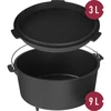 Hangende gietijzeren ketel met pan - 8 ['gietijzeren ketel', ' ketel voor kampvuur', ' ketel met pan', ' zigeunerketel', ' Hongaarse ketel', ' goulash uit de ketel', ' ketel voor vuurplaats', ' jachtpot', ' jachtketel', ' gietijzeren vat', ' cadeau', ' gietijzeren pan', ' gietijzeren pot met pan', ' hangende ketel', ' ketel om op te hangen']