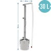 Hawkstill Aabratek 1.0 Elektrische Distilleerder, 30 L - 17 ['Browin distilleerder', ' modulaire distilleerders', ' distilleerder voor 30 L', ' modulaire distilleerder', ' Aabratek distilleerder', ' innovatieve aabratek', ' kop met uitneembare spiraal', ' Aabratek met uitneembare spiraal', ' zuivere distillaat', ' distilleerset', ' bolle deksel', ' convex type deksel', ' distilleercontainer met deksel', ' beste distilleerset', ' uitbreidbare distilleerset', ' distillatie op verschillende warmtebronnen', ' innovatieve distilleerder', ' aanbevolen distilleerder']