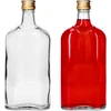 Heupfles 500 ml met dop, 6 stuks - 7 ['fles 500 ml', ' heupfles', ' fles voor likeur', ' fles voor alcohol', ' fles halve liter', ' flessenset']