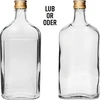Heupfles 500 ml met dop, 6 stuks - 2 ['fles 500 ml', ' heupfles', ' fles voor likeur', ' fles voor alcohol', ' fles halve liter', ' flessenset']