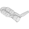Hoekige fermentatiebuis voor containers - onbreekbaar - 3 ['kunststof fermentatiebuis', ' onbreekbare fermentatiebuis', ' fermentatiebuis voor fermentatiecontainers', ' hoekige fermentatiebuis', ' fermentatiebuis voor wijn', ' zijwaartse fermentatiebuis', ' fermentatiebuizen']