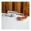 Horizontale vulmachine 1,5 kg met siliconen zuiger - 15 ['voor het vullen van worsten', ' voor zelfgemaakte worsten', ' spuit', ' gastronomische vulmachine', ' slagersapparatuur', ' worstenvuller', ' vleesvuller', ' horizontale vuller']