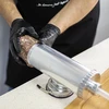 Horizontale vulmachine 1,5 kg met siliconen zuiger - 12 ['voor het vullen van worsten', ' voor zelfgemaakte worsten', ' spuit', ' gastronomische vulmachine', ' slagersapparatuur', ' worstenvuller', ' vleesvuller', ' horizontale vuller']