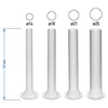Horizontale vulmachine 1,5 kg met siliconen zuiger - 8 ['voor het vullen van worsten', ' voor zelfgemaakte worsten', ' spuit', ' gastronomische vulmachine', ' slagersapparatuur', ' worstenvuller', ' vleesvuller', ' horizontale vuller']