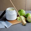 Houten koolstamper / stamper groot 100 cm - 4 ['voor zuurkool', ' voor het inmaken van kool', ' voor ingelegde kool', ' ingelegde kool', ' gefermenteerd voedsel', ' voor kimchi', ' hoe in te maken', ' gezonde ingelegde producten', ' koolstamper', ' stamper', ' beukenhout', ' voor aardewerk', ' voor pot', ' voor inmaakvat', ' koolstok']