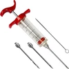 Injectiespuit 30ml + 3 naalden + reiniger - 4 