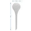 Irrigatieballen voor planten, wit doorschijnend met kurk, 400ml, 4 stuks - 7 ['bloemwaterdispenser', ' voor het water geven van bloemen', ' bloembevochtigers', ' bloemenirrigatie', ' plantenirrigatie', ' potirrigatoren', ' voor het water geven van bloemen', ' voor kamerplanten', ' irrigatiesysteem', ' waterdispenser voor potten', ' plantenballen', ' planten water geven', ' irrigatieballen met kurk']