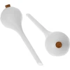 Irrigatieballen voor planten, wit doorschijnend met kurk, 400ml, 4 stuks - 2 ['bloemwaterdispenser', ' voor het water geven van bloemen', ' bloembevochtigers', ' bloemenirrigatie', ' plantenirrigatie', ' potirrigatoren', ' voor het water geven van bloemen', ' voor kamerplanten', ' irrigatiesysteem', ' waterdispenser voor potten', ' plantenballen', ' planten water geven', ' irrigatieballen met kurk']