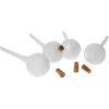 Irrigatieballen voor planten, wit doorschijnend met kurk, 400ml, 4 stuks - 3 ['bloemwaterdispenser', ' voor het water geven van bloemen', ' bloembevochtigers', ' bloemenirrigatie', ' plantenirrigatie', ' potirrigatoren', ' voor het water geven van bloemen', ' voor kamerplanten', ' irrigatiesysteem', ' waterdispenser voor potten', ' plantenballen', ' planten water geven', ' irrigatieballen met kurk']