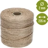 Jute touw 2 mm/235 m/500 g - 4 ['jute touw', ' jute koord', ' touw voor tomaten', ' touw voor komkommers', ' natuurlijk touw', ' ecotouw', ' touw voor macramé', ' bindtouw', ' touw voor handwerk']
