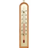 Kamertemperatuurmeter met gouden schaal (-10°C tot +50°C) 22cm, mix - 5 