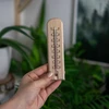 Kamertemperatuurmeter met patroon (-20°C tot +50°C) 15cm - 4 [': universele thermometer', ' binnenthermometer houten thermometer', ' thermometer', ' thermometer met duidelijke schaal', ' kamertemperatuurmeter', ' thermometer om op te hangen']