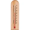 Kamertemperatuurmeter met patroon (-20°C tot +50°C) 15cm  - 1 [': universele thermometer', ' binnenthermometer houten thermometer', ' thermometer', ' thermometer met duidelijke schaal', ' kamertemperatuurmeter', ' thermometer om op te hangen']