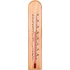 Kamertemperatuurmeter met patroon (-20°C tot +50°C) 20cm  - 1 ['binnen thermometer', ' kamertemperatuurmeter', ' thermometer voor binnen', ' huisthermometer', ' thermometer', ' houten kamertemperatuurmeter', ' thermometer met duidelijke schaal', ' thermometer met versterkte capillair']