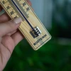 Kamertemperatuurmeter met versterkte capillaire bescherming (-30°C tot +50°C) 20cm - 4 ['binnen thermometer', ' kamertemperatuurmeter', ' thermometer voor binnen', ' huistemperatuurmeter', ' thermometer', ' houten kamertemperatuurmeter', ' thermometer met duidelijke schaal', ' thermometer met versterkte capillair']