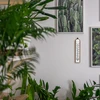 Kamertemperatuurmeter met witte schaal (-30°C tot +50°C) 20cm - 6 ['binnen thermometer', ' kamertemperatuurmeter', ' thermometer voor binnen', ' huiskamertemperatuurmeter', ' thermometer', ' houten kamertemperatuurmeter', ' thermometer met duidelijke schaal', ' thermometer met dubbele schaal']