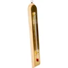 Kamerthermometer met gouden schaal (-10°C tot +60°C) 28cm mix - 3 ['binnen thermometer', ' kamerthermometer', ' thermometer voor binnen', ' huiskamerthermometer', ' thermometer', ' houten kamerthermometer', ' thermometer met duidelijke schaal', ' thermometer met gouden schaal', ' thermometer om op te hangen']