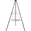 Kampvuur driepoot met rooster, 150 cm - 4 