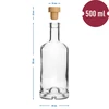 Kantoorfles 0,5 L met kurk - 6 ['fles voor likeur', ' flessen voor likeur', ' fles voor alcohol', ' decoratieve flessen voor alcohol', ' glazen fles voor alcohol', ' flessen voor zelfgestookte drank voor bruiloft', ' fles voor likeur', ' decoratieve flessen', ' fles voor wodka', ' fles voor wodka', ' fles voor mede', ' fles voor mede', ' fles met kurk', ' flessen met kurk', ' fles 500 ml', ' fles 0', '5 L', ' fles voor likeur', ' fles voor cadeau', ' fles voor vaas', ' fles Tadek']