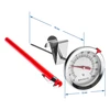 Keukenthermometer (0°C tot +100°C) 17,5cm - 2 ['temperatuur', ' culinaire thermometer', ' gastronomische thermometer', ' voedselthermometer', ' voedselthermometer met sonde', ' vleesthermometer', ' thermometer met sonde', ' keukenthermometer met sonde', ' vleessonde', ' baktthermometer', ' oventhermometer', ' oven thermometer']