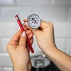 Keukenthermometer met grafiek (0°C tot +100°C) 12,5cm - 3 ['temperatuur', ' culinaire thermometer', ' gastronomische thermometer', ' voedselthermometer', ' voedselthermometer met sonde', ' vleesthermometer', ' thermometer met sonde', ' keukenthermometer met sonde', ' vleessonde', ' baktthermometer', ' kookthermometer', ' rookthermometer', ' oventhermometer', ' bakthermometer']