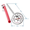 Keukenthermometer met grafiek (0°C tot +100°C) 12,5cm - 2 ['temperatuur', ' culinaire thermometer', ' gastronomische thermometer', ' voedselthermometer', ' voedselthermometer met sonde', ' vleesthermometer', ' thermometer met sonde', ' keukenthermometer met sonde', ' vleessonde', ' baktthermometer', ' kookthermometer', ' rookthermometer', ' oventhermometer', ' bakthermometer']