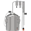 Klassieke Convex Distilleerder 18 L - 2 opvangbakken - 5 