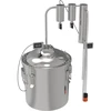Klassieke Convex Distilleerder 18 L - 2 opvangbakken - 2 ['Browin distilleerder', ' modulaire distilleerders', ' distilleerder met opvangbakken', ' modulaire distilleerder', ' opvangbakken voor distilleerder', ' zuivere distillaat', ' distilleerset', ' bolle deksel', ' convex deksel', ' distilleercontainer met deksel', ' distillatieset', ' uitbreidbare distilleerset', ' distillatie op verschillende warmtebronnen']
