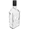 Klasztorna-fles 500 ml met schroefdop en opdruk 'Fruit', motief 1 ['halve-literfles', ' fles voor alcohol', ' fles met opdruk', ' nalewka (vruchtenlikeur)', ' fles voor vruchtenlikeur', ' fles voor fruitige dranken', ' dranken bottelen', ' elegante fles voor likeuren', ' fles met zwarte schroefdop', ' rechthoekige fles', ' flessen voor huisgemaakte dranken', ' alcoholfles', ' decoratieve flessen voor alcohol', ' stijlvolle flessen voor bruiloften', ' decoratieve flessen', ' decoratieve halve-literfles', ' fles met schroefdop 0', '5 L', ' fles 500 ml', ' fles voor bruiloft', ' topfles', ' golf-fles']