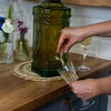 Klein plastic kraantje voor decoratief glas - 7 ['plastic kraantje', ' kraantje voor fles', ' kraantjes voor flessen', ' dispenser voor fles', ' dispensers voor flessen']
