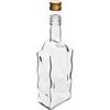 Kloosterfles 500 ml, met dop, wit - 6 stuks - 2 ['fles voor alcohol', ' decoratieve flessen voor alcohol', ' glazen fles voor alcohol', ' flessen voor zelfgestookte drank voor bruiloft', ' fles voor likeur', ' decoratieve flessen voor likeuren', ' golf fles', ' super fles']