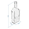 Kloosterfles 500 ml, met dop, wit - 6 stuks - 4 ['fles voor alcohol', ' decoratieve flessen voor alcohol', ' glazen fles voor alcohol', ' flessen voor zelfgestookte drank voor bruiloft', ' fles voor likeur', ' decoratieve flessen voor likeuren', ' golf fles', ' super fles']