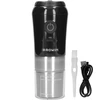 Koffiemolen - elektrisch, maalschijf, met zetapparaat en beker - 2 ['koffiemolen', ' elektrische molen', ' koffie malen', ' gemalen koffie', ' koffie malen', ' molen met zetapparaat', ' molen met dripper', ' molen met thermosbeker', ' molen met zetapparaat en beker', ' molen met USB', ' moderne koffiemolen', ' draagbare molen', ' mobiele molen', ' molen op batterijen', ' molen met accu', ' molen opladen via USB', ' molen met keramische maalschijven', ' maalschijfmolen', ' handige molen', ' cadeau-idee']