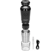 Koffiemolen - elektrisch, maalschijf, met zetapparaat en beker - 4 ['koffiemolen', ' elektrische molen', ' koffie malen', ' gemalen koffie', ' koffie malen', ' molen met zetapparaat', ' molen met dripper', ' molen met thermosbeker', ' molen met zetapparaat en beker', ' molen met USB', ' moderne koffiemolen', ' draagbare molen', ' mobiele molen', ' molen op batterijen', ' molen met accu', ' molen opladen via USB', ' molen met keramische maalschijven', ' maalschijfmolen', ' handige molen', ' cadeau-idee']