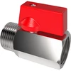 Kogelkraan voor opvangbakken - 1/2" - 1 stuk - 2 ['accessoires voor distilleerapparaat', ' onderdeel van distilleerapparaat', ' voor opvangbakken', ' klep met handvat', ' onderdeel van opvangbak', ' modulaire distilleerapparaat']