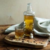 Kredensfles 0,5 L met kurk - 6 ['decoratieve glazen fles', ' fles met natuurlijke kurk', ' fles voor likeuren']