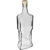 Kredensfles 700ml met kurk - 3 ['decoratieve glazen fles', ' fles met natuurlijke kurk', ' fles voor likeuren', ' fles voor sappen', ' decoratieve fles voor dranken', ' decoratieve fles voor likeuren', ' mooie fles met kurk', ' zelfgemaakte likeuren', ' zelfgemaakte sappen']