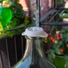 Kurk / kap voor ballonnen met smalle hals fi57mm - 3 ['kurk voor wijnballon', ' kurk met gat voor buis', ' kurk voor wijnfermentatie', ' kap voor ballon']